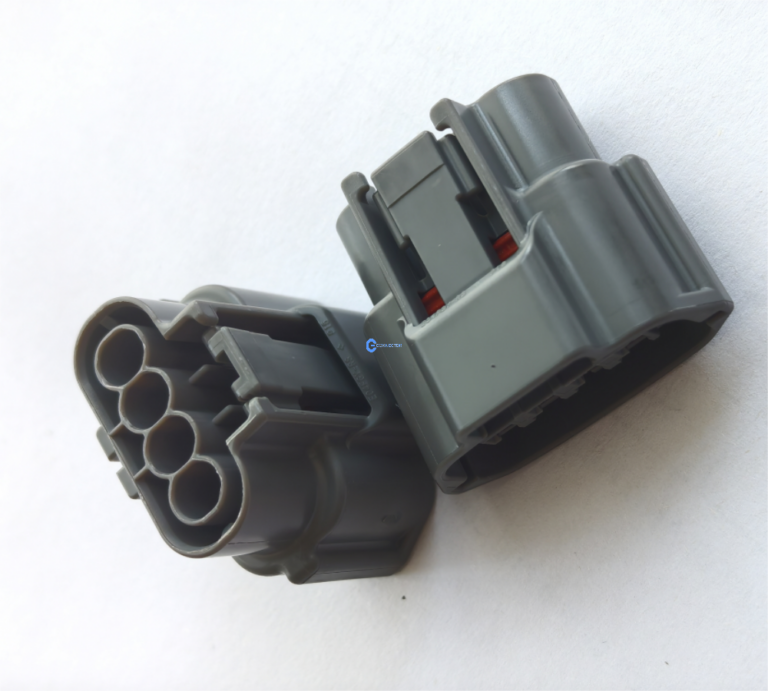 Sumitomo 6189-7469 is 4 pins 2.3mm(090) automotive connector female housing, RS sealed series connector , with gray color